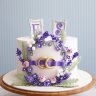 Торт на годовщину свадьбы 46 лет №132038
