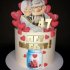Торт на годовщину свадьбы 47 лет №132051