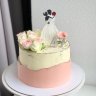Торт на годовщину свадьбы 47 лет №132051