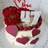 Торт на годовщину свадьбы 47 лет №132055