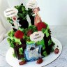 Торт на годовщину свадьбы 49 лет №132093