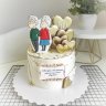 Торт на годовщину свадьбы 50 лет №132104