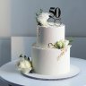 Торт на годовщину свадьбы 50 лет №132107