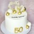 Торт на годовщину свадьбы 50 лет №132111