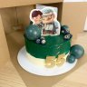 Торт на годовщину свадьбы 55 лет №132134