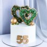 Торт на годовщину свадьбы 55 лет №132138