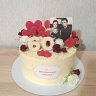 Торт на годовщину свадьбы 60 лет №132150