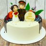 Торт на годовщину свадьбы 65 лет №132170