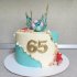 Торт на годовщину свадьбы 65 лет №132170