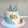Торт на годовщину свадьбы 65 лет №132167