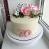 Торт на годовщину свадьбы 70 лет №132180