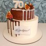 Торт на годовщину свадьбы 70 лет №132193