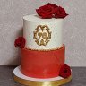 Торт на годовщину свадьбы 70 лет №132199