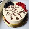 Торт целующиеся №132293
