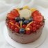 Бенто торт с фруктами №133630