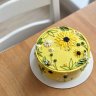 Бенто торт с цветами №133654