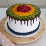 Торт с фруктами и ягодами №134124