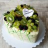 Торт с фруктами и ягодами №134125