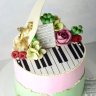 Торт пианино №135310