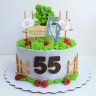 Торт на 55 лет №135561