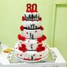 Торт на 80 лет №135631