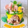 Торт с животными №136058