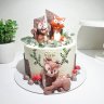 Торт с животными №136064