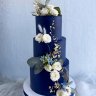Цветной свадебный торт №136108