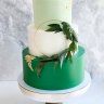 Цветной свадебный торт №136109