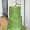 Цветной свадебный торт №136123