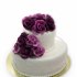 Свадебный торт Кружева и розы №91807