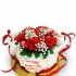 Торт Корзина с розами №91946