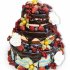 Свадебный торт Шоколад и ягоды №92014