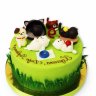 Детский торт Бутылочка и спящий мишка №92055