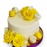 Свадебный торт Розочки  №92071
