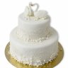 Свадебный торт Водопад роз №92270