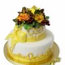 Свадебный торт Кружева  №92283