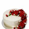 Свадебный торт Черные кружева №92332