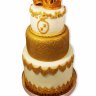 Свадебный торт Яркий №92341