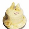 Свадебный торт Белые розы №92457