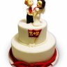 Свадебный торт Нежный  №92605