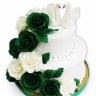 Свадебный торт Розы №92680