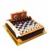 Торт для мужчины с шахматами  №93007