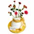 Торт Цветы в вазе №93578