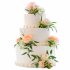 Свадебный торт Живые розы №93834