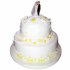 Свадебный торт Ромашковая годовщина №93925