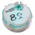 Свадебный торт Никелевая годовщина  №94076