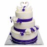 Свадебный торт Лебеди №94475