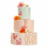Свадебный торт Цветы №95682