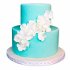 Свадебный торт Цветы №95695